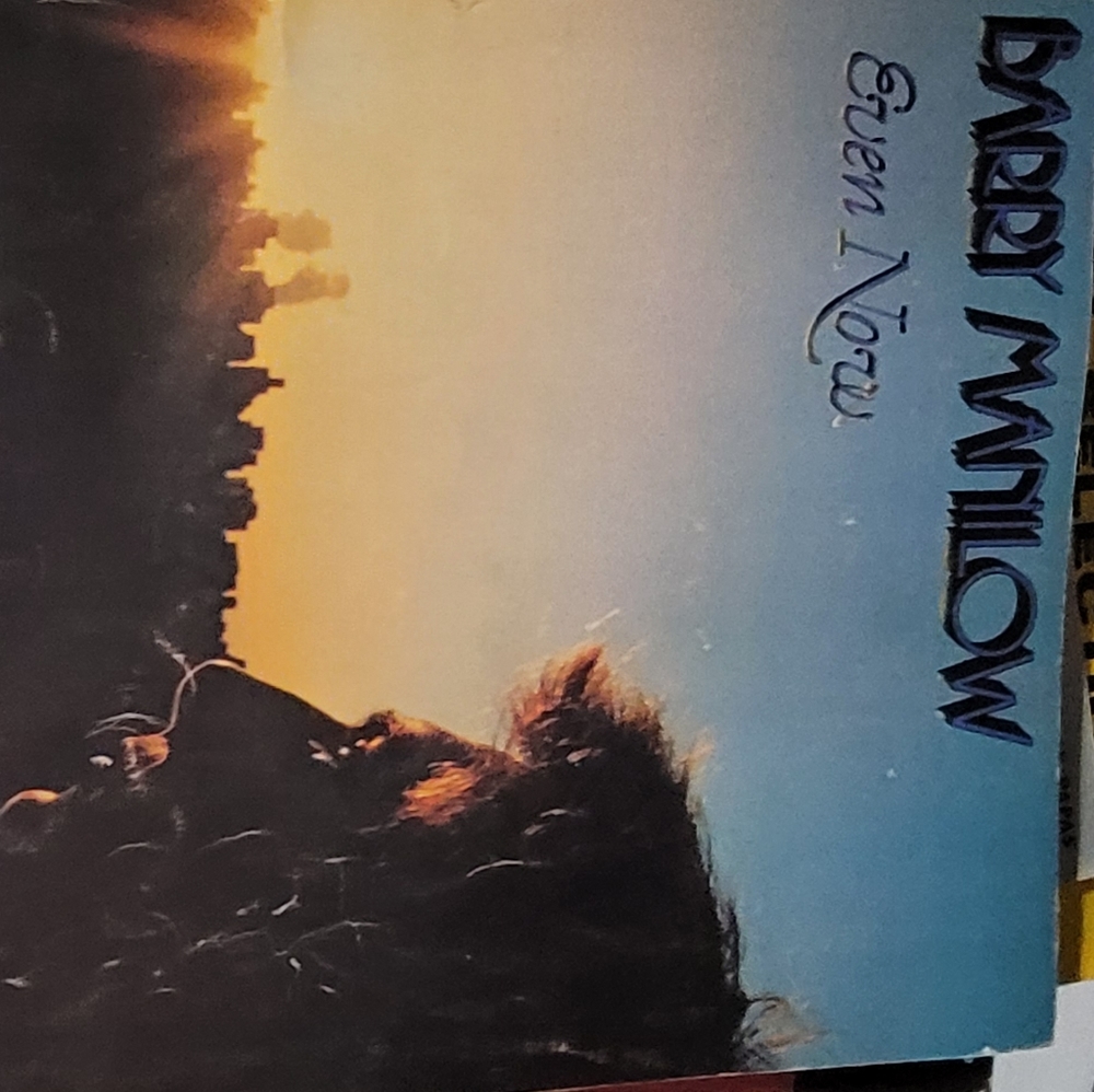 Vintage Sheet Music Barry Manilow